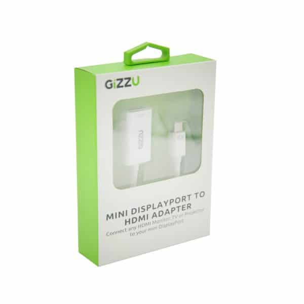 Gizzu Mini Display Port to HDMI Adapter