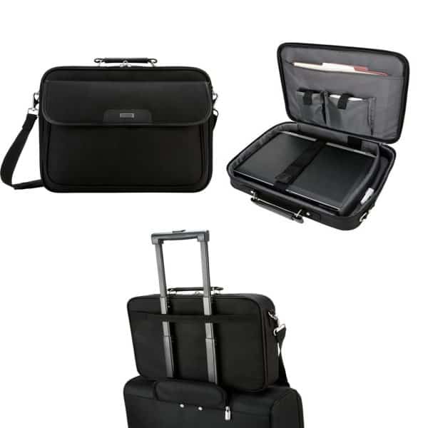 Targus Clamshell Classic Briefcase Black